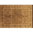 thumbnail image 1 of Ahgly Company Indoor Rectangle Oriental Brown Industrial Area Rugs, 2' x 3', 1 of 4
