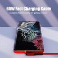 thumbnail image 2 of JJEAN-Type C Charger Fast Charging, 90 Degree USB to USB C Cable [10ft] Braided Cord Compatible with Compatible with Galaxy S10/S9/S8, Note 9/8, A13/A12/A03s/A32, V40/V30/V35/G7 [2Pack,Red], 2 of 4