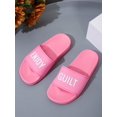thumbnail image 4 of Women Letter Detail Slides, Fashion Summer Slides, 4 of 4