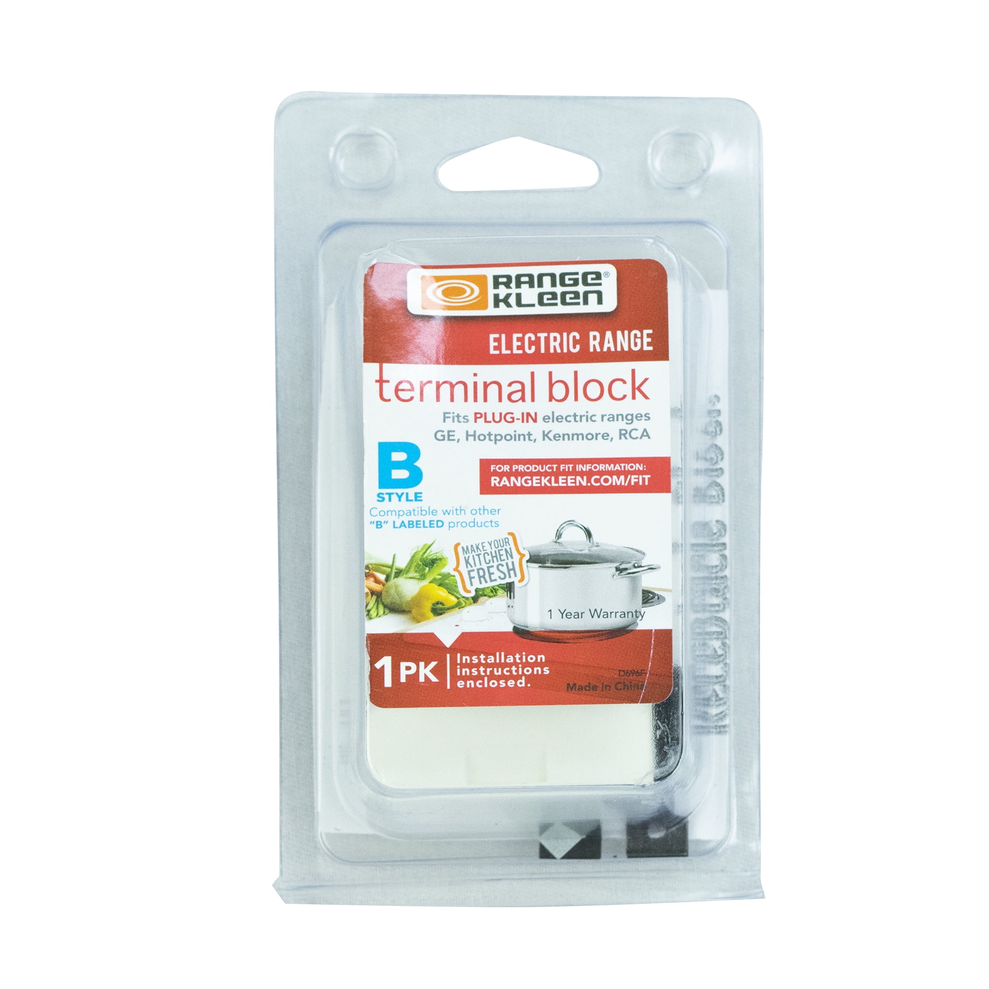 Range Kleen  7101 Style "B",  Ceramic Terminal Block