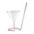 thumbnail image 1 of Copa de cóctel con Refresco Vaso de Vaso de agua Rosado Sunnimix Taza de cóctel, 1 of 8