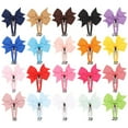 thumbnail image 4 of Awwp 2*Children'sBow Hairpins Deep Discounts Hair Clips Hair Bows Clip Toddler Bows Girl Hair Bows for Girls Clips Accessories for Little Girls Infants Small Hair Bows, 4 of 8