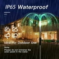 thumbnail image 4 of 【Solar Fiber Optic Lights】7-Color Changing Jellyfish Garden Decor - Waterproof Solar Outdoor Lights（4PCS , Monolayer）, 4 of 6