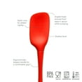 thumbnail image 3 of Tovolo Silicone Kitchen Utensils, Scoop and Spread Spoonula, Spatula, Jar Scraper, Candy Apple, Set of 4, 3 of 9
