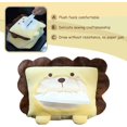 thumbnail image 3 of Cute Lion Car Tissue Box, Cartoon Animal Auto Tissue Holder for Car Seat Decoration & Organizer, 3 of 6