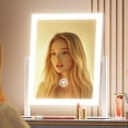 thumbnail image 1 of Espejo de maquillaje Gvnkvn, 15,2 luces, tocador Hollywood con luces, 1 of 9