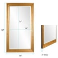 thumbnail image 5 of Tyler Dillon Gold Wood Framed Full Length Chandler Wall Mirror, 5 of 7