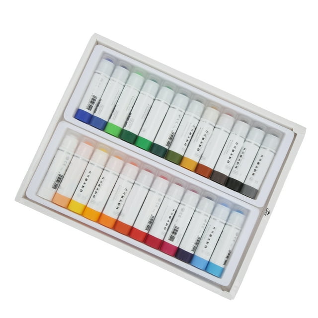 Graffiti Sticks Set, Paint Smoothly 24 Colors Paint Sticks For Wet Painting For Dry Painting For Graffiti