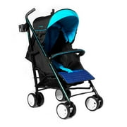 l.a. baby sherman blvd stroller - blue/black