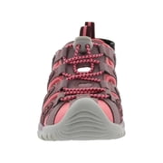 Hi-Tec Shore Boys' Active Water Sandals, Plum/Elderberry/Blossom, Size 3