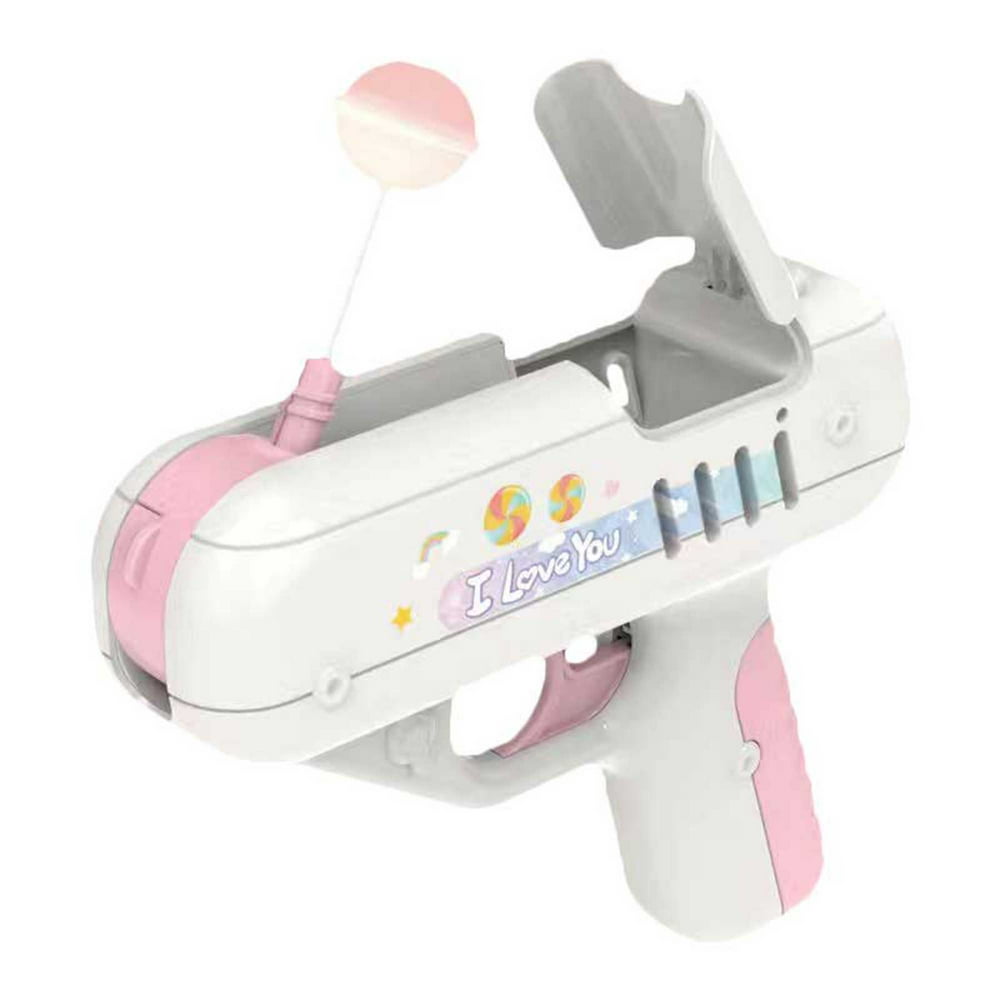Loliuicca Lollipop Gun Toy Candy Gun Light Toy Lollipop Storage