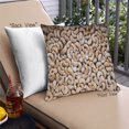 thumbnail image 1 of Ahgly Company Foods Nuts Outdoor Throw Pillow, 18 inch by 18 inch, 1 of 6