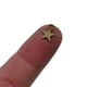 thumbnail image 4 of 300 piezas de de estrellas de metal colgante de estrella de bronce para joyas colgantes de pentagrama 10 x 8 mm Soledad Lucky Star Beads Colgante, 4 of 5
