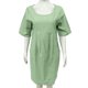 thumbnail image 4 of Vestido Lino Algodón Vestidos casuales de mujer con bolsillo Vestido bohemio de playa Vestidos de gran tamaño (Verde XXL) Ygjytge para Mujer Verde T XS, 4 of 8