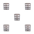 thumbnail image 1 of ziyahi Organizer Storage Drawer - plify Life With Smart Storage Solutions Multi-Layer Desktop Drawer brown three layers 5Set, 1 of 6