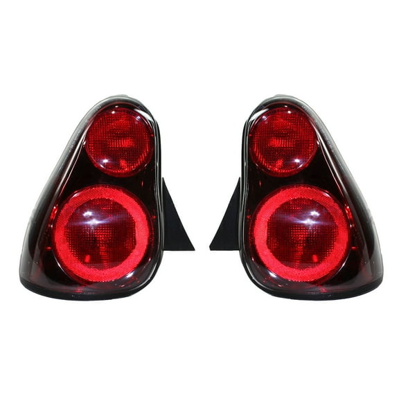 Pair Of Tail Lights Fits Chevrolet Monte Carlo 2000 2001 Gm2801180 Gm2800180