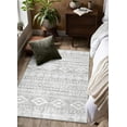 thumbnail image 3 of Moynesa 3'x5' Washable Kitchen Entrance Rug Non Slip,Gray Entryway Rugs Soft Area Rugs for Living Room, Farmhouse Moroccan Small Carpet for Bathroom Beside Office, 3 of 7