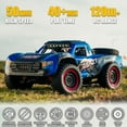 thumbnail image 6 of Q130 1:14 RC Truck 30 MPH 4WD All Terrain Trophy Car for Adults Teens, 50 Mins Play Fast Off-Road Buggy with 2 Batteries, 6 of 7