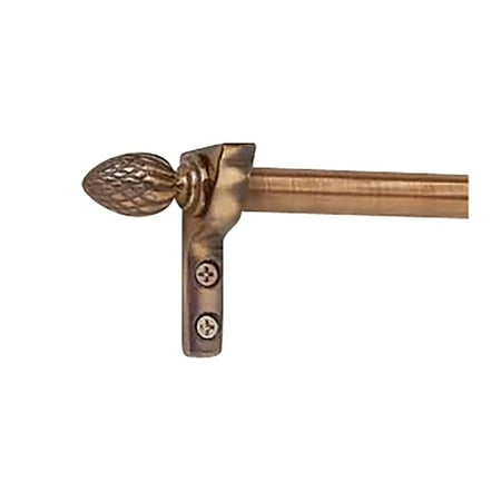 - Quilt Hanger Holder Rod Antique Brass 9 Ft Pineapple Finial | Renovators Supply