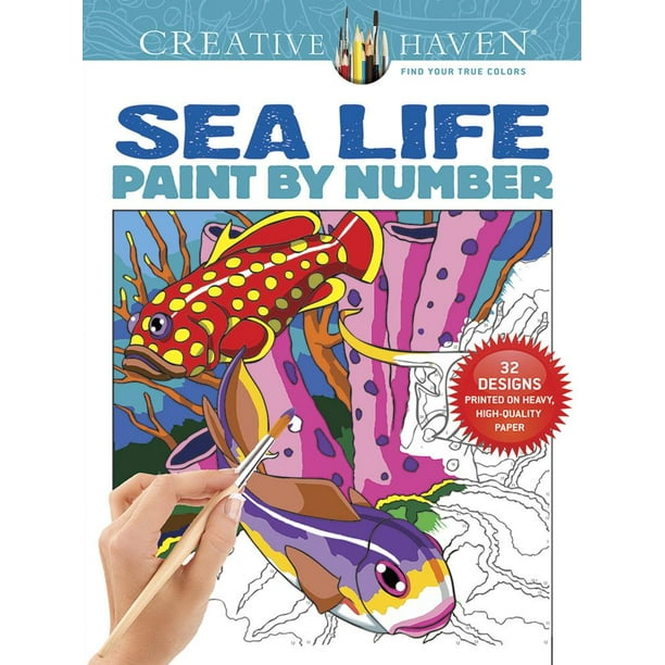 Download Creative Haven Coloring Books: Creative Haven Sea Life ...