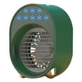 thumbnail image 2 of Puntoco Mini refrigerador, dormitorio doméstico, oficina, enfriador de agua de escritorio pequeño, ventilador acondicionado, práctico ventilador USB, 2 of 2
