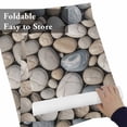 thumbnail image 6 of Abstract Natural Grey Cobblestone Placemats Set of 6,Wipeable Washable Table Mats for Dining Tables, Modern Grey Pebble Stone Place Mats for Kitchen Event Party Tabletop Decor, 6 of 9