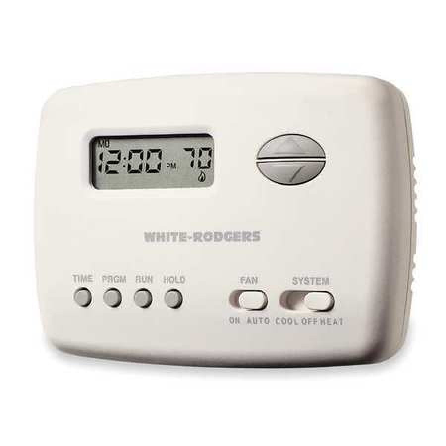 White-Rodgers 70 Series Single-Stage Programmable Digital Thermostat, 5 ...