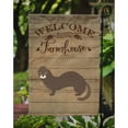 thumbnail image 3 of Russian or European Mink Welcome Garden Flag, 3 of 3