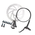 thumbnail image 3 of facefd Disc Oil Brake Kit Aluminum Alloy Calipers Levers for Mountain Bike, Left Rear Oil Brake, 1Pc Disc Rotor, 1400mm No.06, 3 of 6