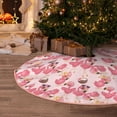 thumbnail image 6 of KLL Summer Flamingo Christmas Tree Skirt 36" ,Party Decorations Farmhouse for Christmas Decorations Holiday Party, 6 of 6