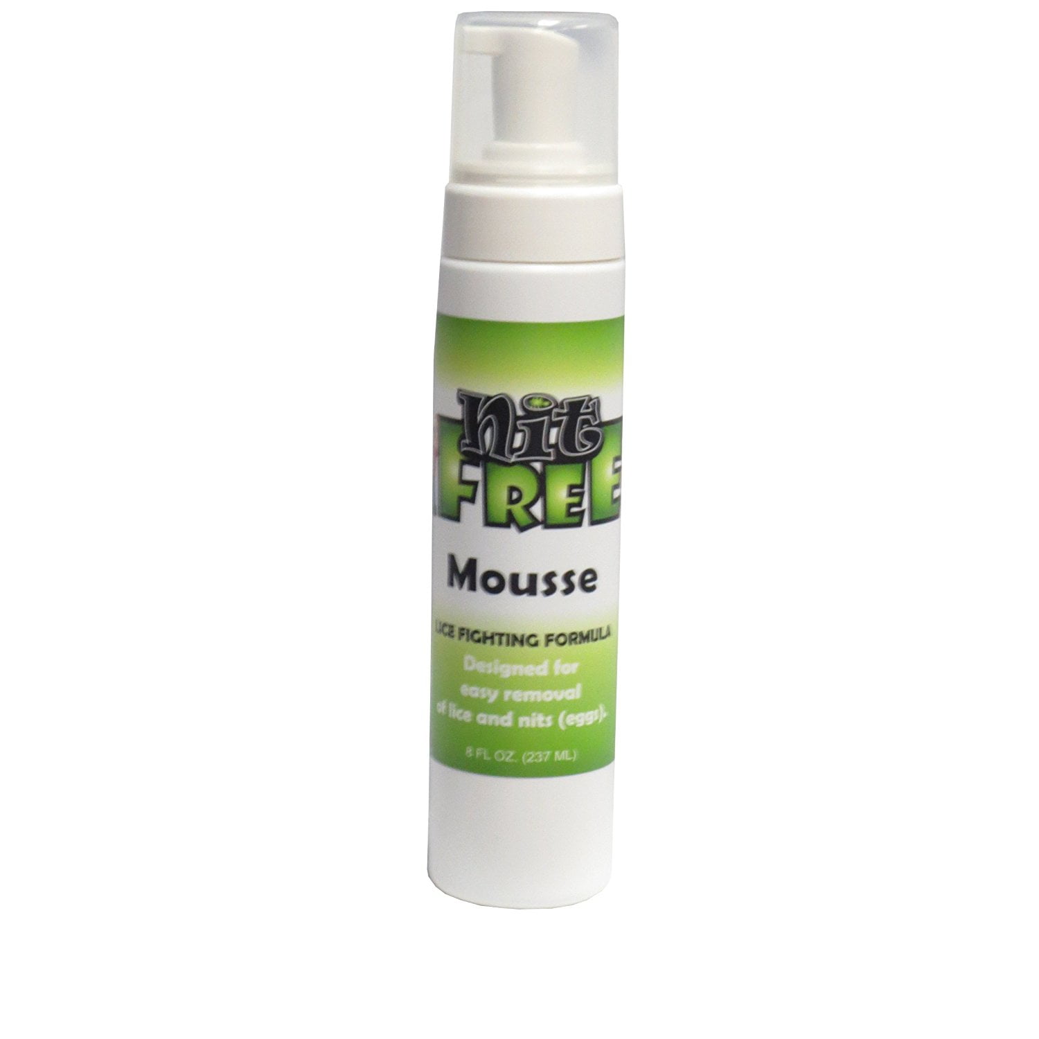 Nit Free Lice And Nit Eliminating Mousse And Nit Glue Dissolver 8 Ounce Walmart Com