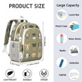 thumbnail image 6 of Dog Breeds Backpack for School,Cute School Bag,Schoolbag with Adjustable Shoulder Straps & Padded Back,15"x11.42"x5.5", 6 of 6