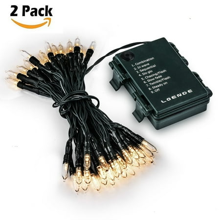 Outdoor String Lights Christmas Lights - LOENDE Battery Operated Outdoor String Lights Christmas Lights - LOENDE Battery Operated String Lights 50 Led String Lights Mini - Outdoor String Lights Christmas Lights - LOENDE Battery Operated