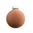 thumbnail image 5 of Zawou Velvet Christmas Ornaments 15 Pcs Flocked Tree Ball Set Large Plastic Shatterproof Hanging Balls for Holiday Party Home Décor, 5 of 6