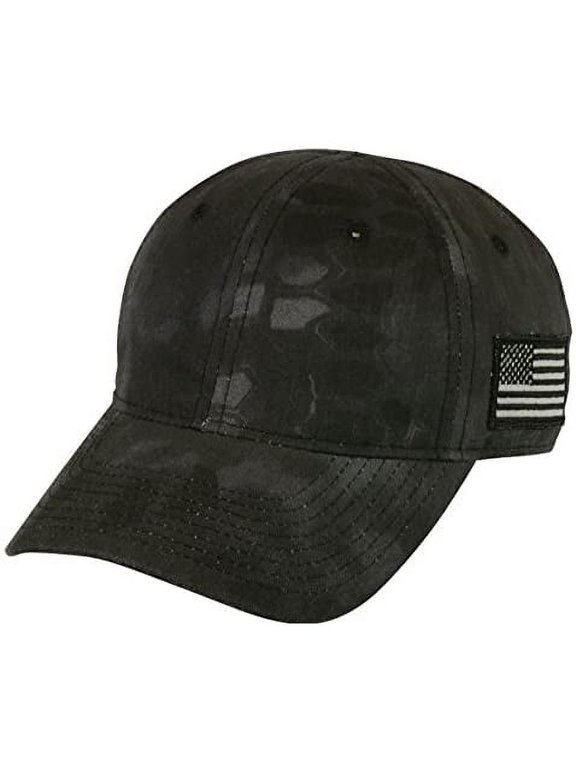 kryptek tonal side american flag cap, kryptek typhon camo