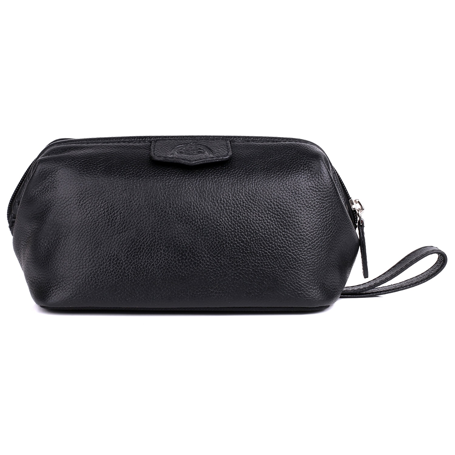 Dopp Men's Business Class Travel Express Mini-Framed Travel Kit Leather, Black