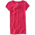 thumbnail image 1 of Aeropostale A87 - Camiseta gráfica para mujer con bolsillo pequeño, color rosa, pequeña, 1 of 1