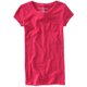 thumbnail image 1 of Aeropostale A87 - Camiseta gráfica para mujer con bolsillo pequeño, color rosa, pequeña, 1 of 1