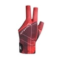 thumbnail image 3 of Guante de billar de 3 dedos Guante de billar de tres dedos Guante de billar antideslizante Izquierdo Resistente Negro Rojo, 3 of 9