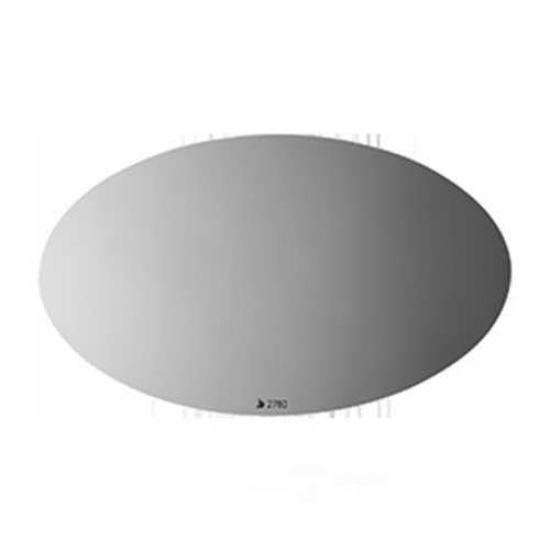 Burco Side View Mirror Replacement Glass - Clear Glass - 2760