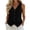 Black, variant on Tank Tops For Women V-Neck Vest Top with Pockets Lightweight Pullover Casual Summer Tank Top Black XXL