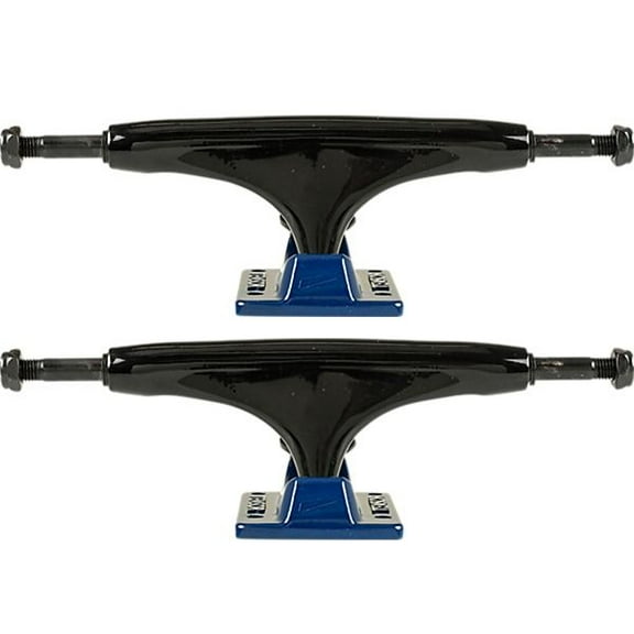 Tensor Regular Alloy Skateboard Trucks Black/Navy - Hanger 5.25" Axle 8" (Set of 2)