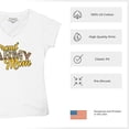 thumbnail image 6 of Proud Army Mom Women's V-Neck T-shirt US Military Family Pride Veteran Patriotic Armed Forces Mother's Day Licensed Tee, 6 of 7