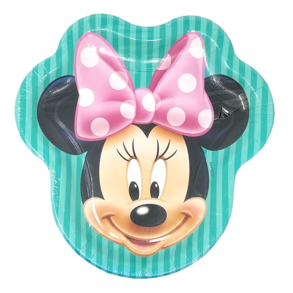 Disney Minnie Mouse Oversized 10 in. Party Plates - Pack of 8