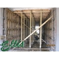 thumbnail image 4 of Ellis Manufacturing Company 4x4 Screw Jack - Adjustable Support - Safe Load Capacity (15,000 lbs) - Galvanized Finish, 4 of 11