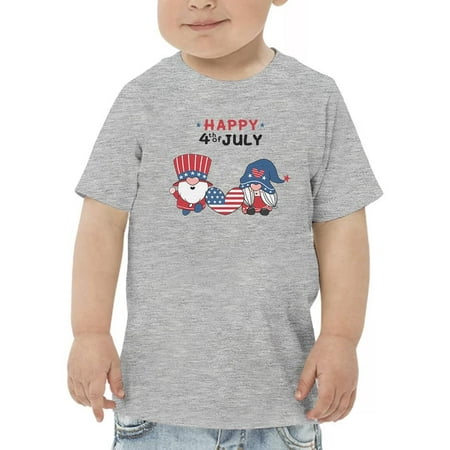

Happy 4Th Of July Gnomes T-Shirt Toddler -Image by Shutterstock 4 Toddler