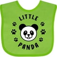 thumbnail image 3 of Inktastic Little Panda Boys or Girls Baby Bib, 3 of 4