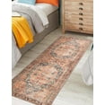 thumbnail image 2 of Keen Home Design Machine Washable Area Rugs with Non-slip Backing, Ideal for Hallway, Living Room, Bedroom, Kitchen and Laundry Room, Vintage Moroccan and Low Pile Rug - ( 2'6'' x 7'), 2 of 9