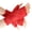 Red, variant on Half Finger Bridal Gloves Vintage Lace Embroidery Comfortable For Formal Event Photography