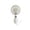 White, variant on huayou Simple Style Portable Handheld Mini Fan, 6.29x3.54 Inch Durable Rechargeable Cooling Fan With Lanyard for Travel Outdoor Indoor Summer Daily Cooling